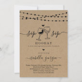 Bachelorette Wine Tasting Weekend Itinerary Kaart (Voorkant)