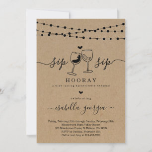 Bachelorette Wine Tasting Weekend Itinerary Kaart