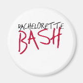 Bachelorette (zwart/rood) magneet (Voorkant)