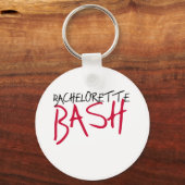 Bachelorette (zwart/rood) sleutelhanger (Voorkant)