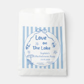 Bacheloretteparty aan het meer bedankzakje (Voorkant)