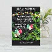 Bachelorfeest! Aanpasbare tekst Kaart (Staand voorkant)