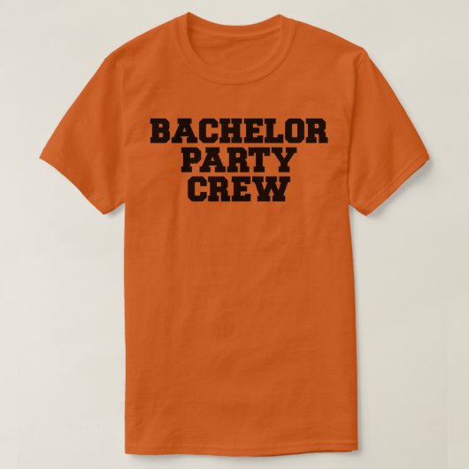 Bachelorfeest Crew Kunst Bruid Bruidsparen T-shirt (Design voorkant)