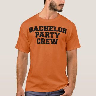 Bachelorfeest Crew Kunst Bruid Bruidsparen T-shirt