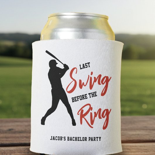 Bachelorfeest Honkbal Laatste Swing Voor de Ring Blikjeskoeler