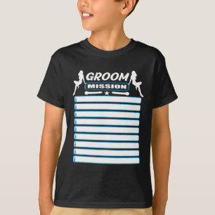 Bachelorfeest Met Checklist - Taken Voor De Bruide T-shirt