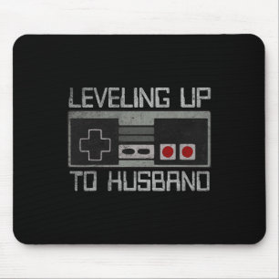 Bachelorfeest omhoog gaan naar man gamer bruidegom muismat