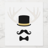 Bachelorfeest Wijn Etiket (Enkel label)