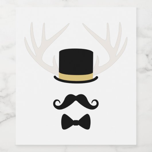 Bachelorfeest Wijn Etiket (Enkel label)