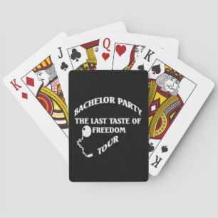 Bachelorpartij - laatste vrijheidstoets speelkaarten