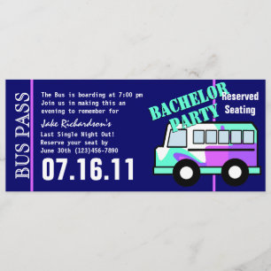 Bachelorparty-buspas Kaart