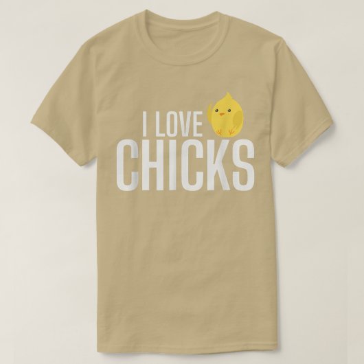 Bachelorparty I Love Chicken T-shirt (Design voorkant)