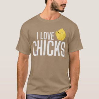 Bachelorparty I Love Chicken T-shirt