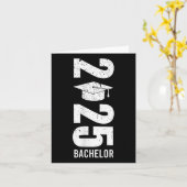 Bachelors Degree Bachelor 2025 Bachelor Party Afst Kaart (Gele Bloem)