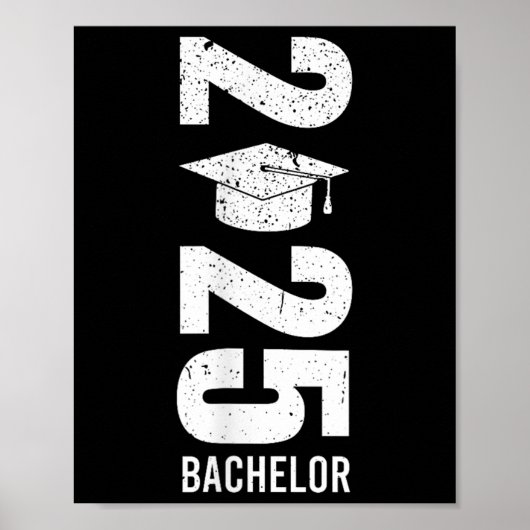 Bachelors Degree Bachelor 2025 Bachelor Party Afst Poster (Voorkant)