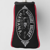 Bachelor's Delight  Cigar Brand Stamp Golfheadcover (Draai 90)