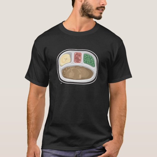 Bachelor's Dinner Tv Frozen Entree T-shirt (Voorkant)