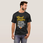 bachelors en masterdiploma Afstuderen Bacheloru20 T-shirt (Voorkant volledig)