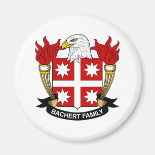 Bachert Family Crest Magneet
