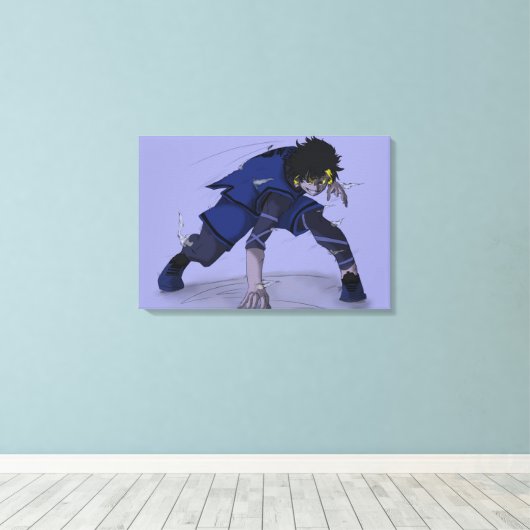 bachira meguru  canvas afdruk (Insitu (Houten vloer))