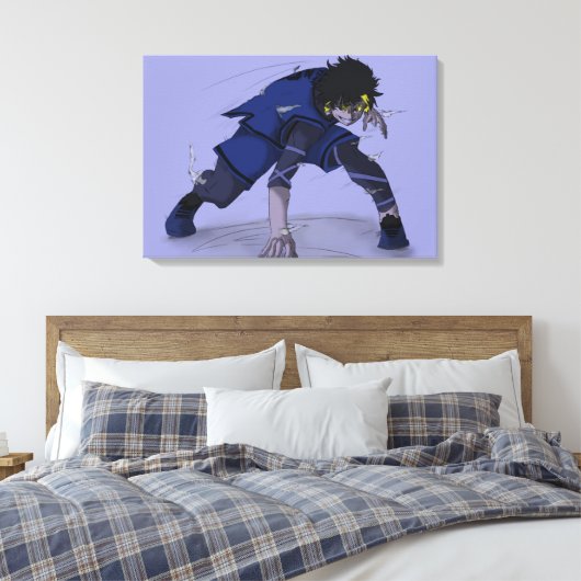 bachira meguru  canvas afdruk (Insitu (Slaapkamer))