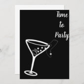 **BACHLELORETTE PARTIJ** INVITATIE KAART (Voorkant / Achterkant)