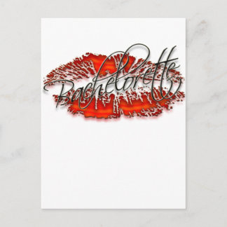 Bachlorette en haar partijpersoneel uitnodiging briefkaart