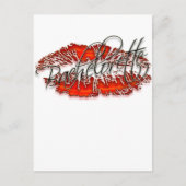 Bachlorette en haar partijpersoneel uitnodiging briefkaart (Voorkant)