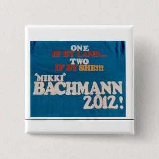 BACHMANN_2012-ontwerp Vierkante Button 5,1 Cm