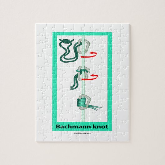 Bachmann (Bachman) Knoop wrijving Hitch Legpuzzel (Verticaal)