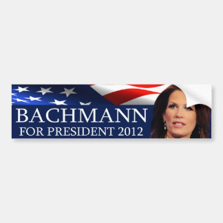 Bachmann voor President 2012 Bumpersticker