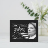 Bachmann voor President Briefkaart (Staand voorkant)