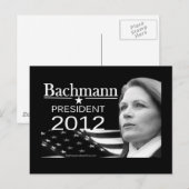 Bachmann voor President Briefkaart (Voorkant / Achterkant)