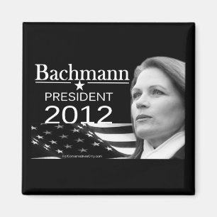 Bachmann voor President Magneet