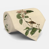 Bachman's Finch (Sparrow) Audubon Birds of America Stropdas (Opgerold)