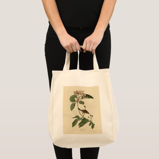 Bachman's Finch (Sparrow) Audubon Birds of America Tote Bag (Voorkant (product))