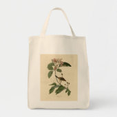 Bachman's Finch (Sparrow) Audubon Birds of America Tote Bag (Voorkant)