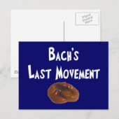 Bachs Last Movement Hilarious Gifts Briefkaart (Voorkant / Achterkant)