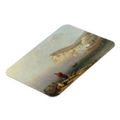 Bachy Head, 1850 (olie op doek) Magneet (Linkerzijde)