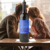 Baci Baci Baci is een soort ontwerp Wijn Etiket