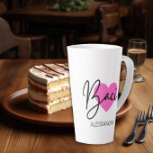 Baci Roze Hart Latte Mok Sweet Affectionate Gift