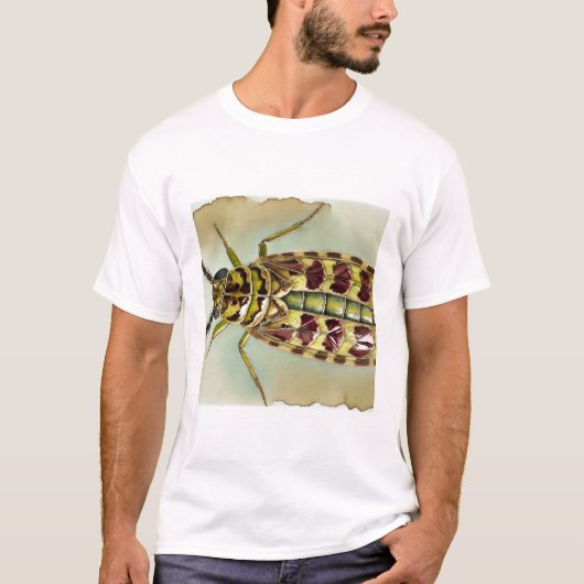 Bacillus insect dorsal view 300824IREF247 - Waterc T-shirt (Voorkant)