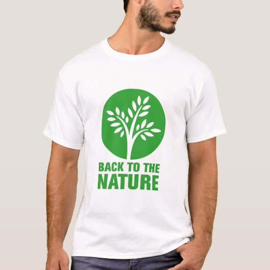 back2nature t-shirt (Voorkant)