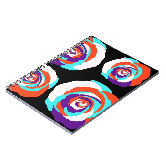 Back background. As Notitieboek (Linkerzijde)