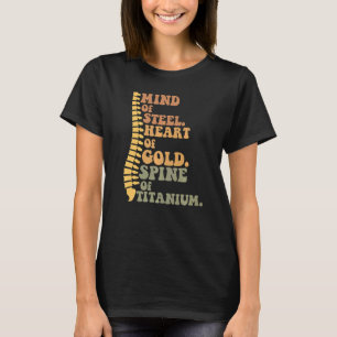 Back Chirurgische ingreep Herstel van de ruggengra T-shirt