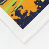 “back Door Chemistry” Design Chiffon Top Fleece Deken (Hoek)