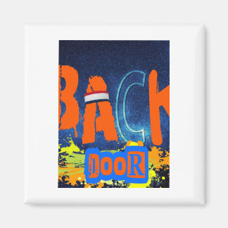 “back Door Chemistry” Design Chiffon Top Magneet