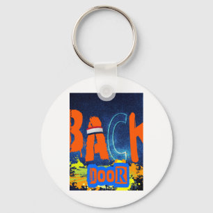 “back Door Chemistry” Design Chiffon Top Sleutelhanger