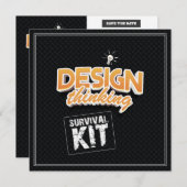 (BACK) EDITABLE DT SURVIVAL KIT 1 KAART (Voorkant / Achterkant)