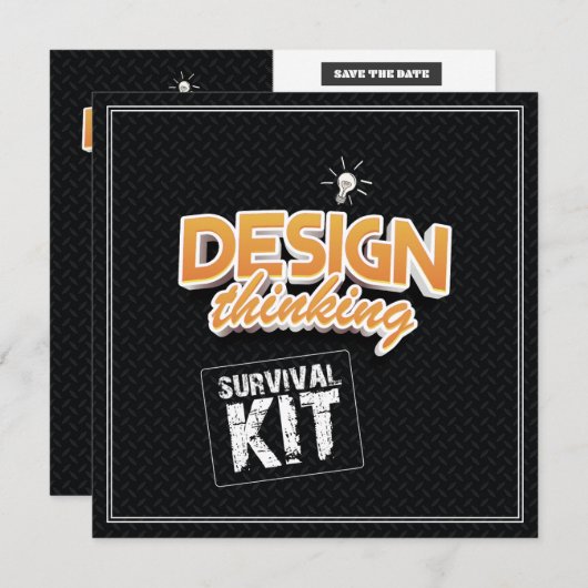 (BACK) EDITABLE DT SURVIVAL KIT 1 KAART (Voorkant / Achterkant)